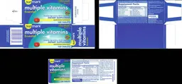 Label for Multiple Vitamins Essential