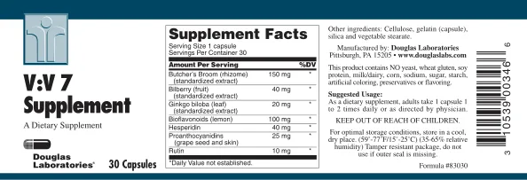 Label for V:V 7 Supplement