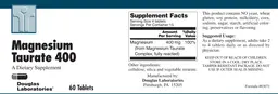 Magnesium Taurate 400