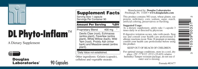 Label for DL Phyto-Inflam