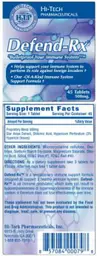 Label for Defend-Rx