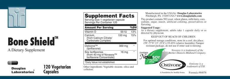 Label for Bone Shield