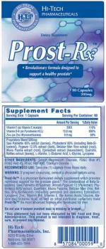 Label for Prost-Rx
