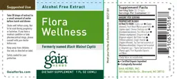 Label for Flora Wellness
