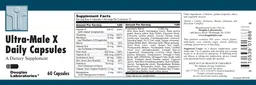 Label for Ultra-Male X Daily Capsules