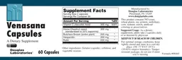 Label for Venasana Capsules