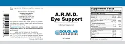 Label for A.R.M.D. Eye Support