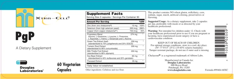 Label for Xtra-Cell PgP