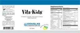 Label for Vita-Kids