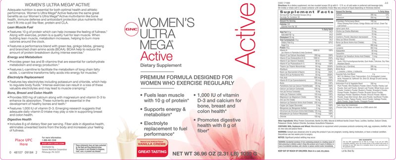 Active Vanilla Creme