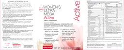 Label for Active Vanilla Creme