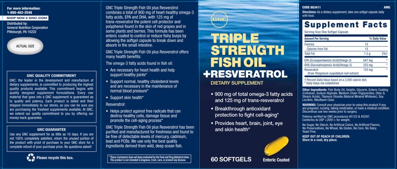 Fish Oil +Resveratrol