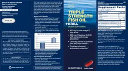 Label for Fish Oil +Krill