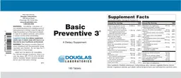 Label for Basic Preventive 3