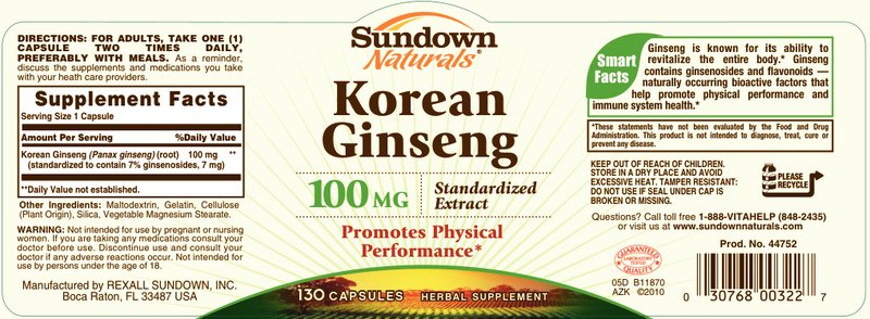 Korean Ginseng
