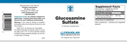 Label for Glucosamine Sulfate