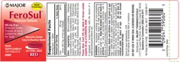Label for FeroSul Red