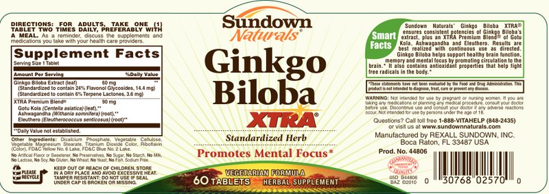 Ginkgo Biloba Xtra