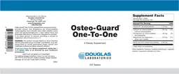Label for Osteo-Guard One-To-One