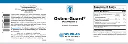 Label for Osteo-Guard Plus Vitamin D