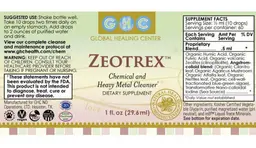 Label for Zeotrex