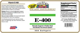 Label for E-400