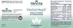 Label for VitaCal-Mag D