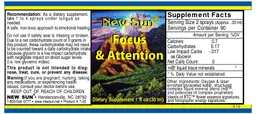 Label for Focus & Attention