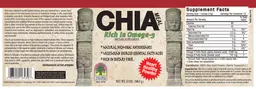 Label for Chia Meal