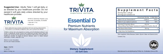 Label for Essential D