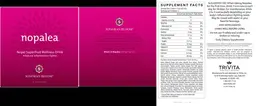 Label for Nopalea Nopal Superfruit Wellness Drink
