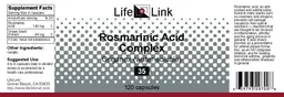 Label for Rosmarinic Acid Complex Origanox (Water-Soluble) 35