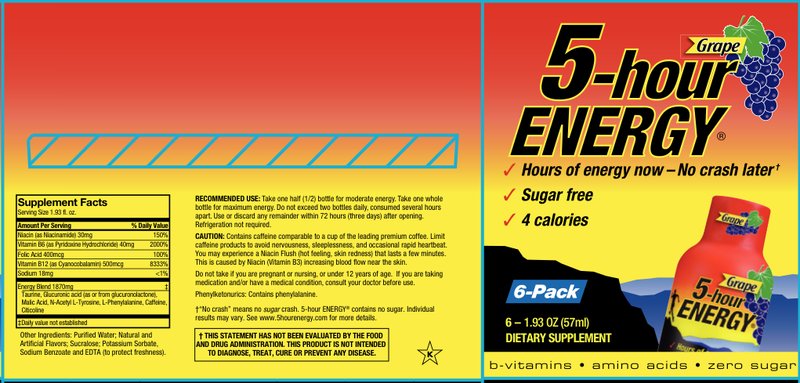 5-Hour Energy Grape