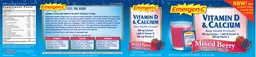 Label for Vitamin D & Calcium