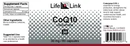 Label for CoQ10 Ubiquinone 30