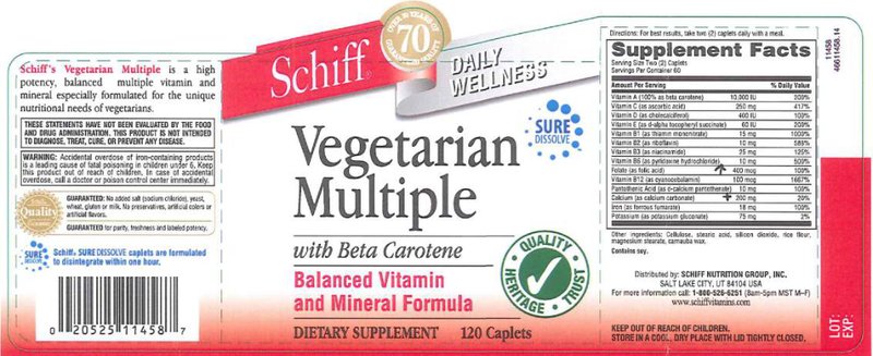 Vegetarian Multiple with Beta Carotene