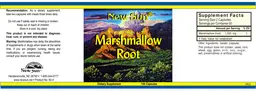 Label for Marshmallow Root