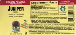 Label for Juniper Berry