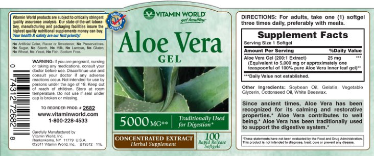 Aloe Vera Gel 5000 mg