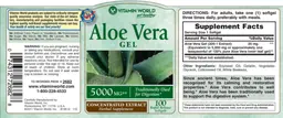 Aloe Vera Gel 5000 mg