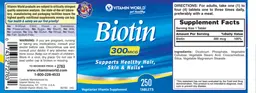 Biotin 300 mcg