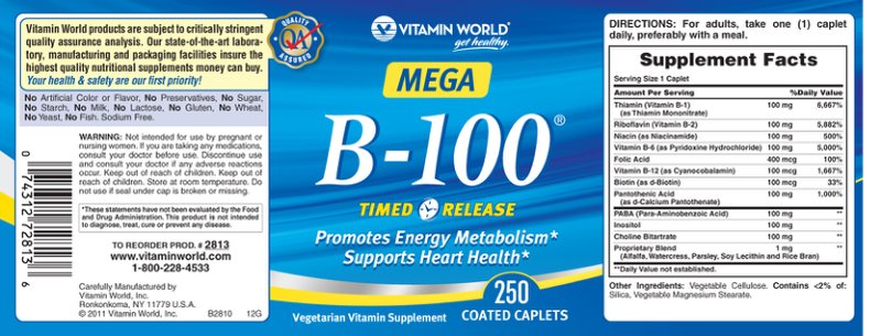 Mega B-100 Timed Release