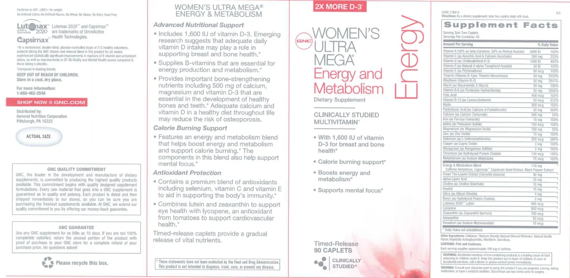 Label for Energy And Metabolism