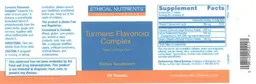 Label for Turmeric Flavonoid Complex