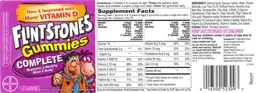 Label for Flintstones Gummies Complete