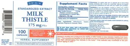 Standardized Extract Milk Thistle 175 mg