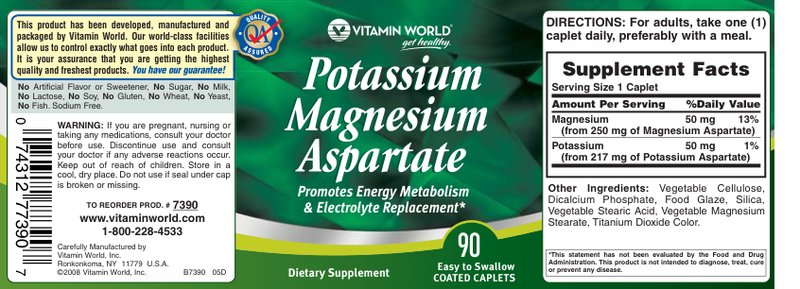 Potassium Magnesium Aspartate
