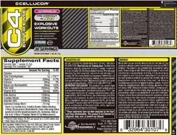 Label for C4 Extreme Watermelon