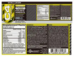 Label for C4 Extreme Pineapple