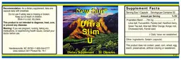 Label for Ultra Slim U